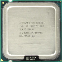 БУ Процесор Intel Core 2 Duo E4500 (S775/2x2.2GHz/2MB/65 Вт/BX80557E4500)