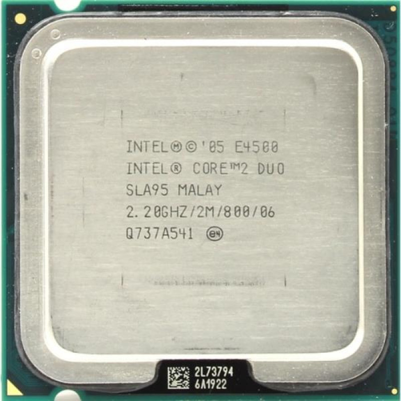 БУ Процесор Intel Core 2 Duo E4500 (S775/2x2.2GHz/2MB/65 Вт/BX80557E4500)