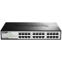 БУ Комутатор некерований D-Link DGS-1024D, 24 x 10/100/1000Base-T, metal case, rack