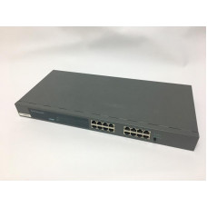 Used Unmanaged switch Acorp HU16D, 16x10/100 metal case, rack