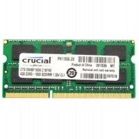БУ Оперативна пам`ять 4 ГБ, SODIMM DDR3L, Crucial (для ноутбуків, 1600 МГц, 1.35 В, CL11, C16FN2
