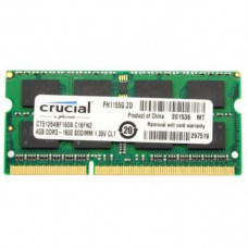 БУ Оперативная память 4 ГБ, SODIMM DDR3L, Crucial (для ноутбуков, 1600 МГц, 1.35 В, CL11, C16FN2