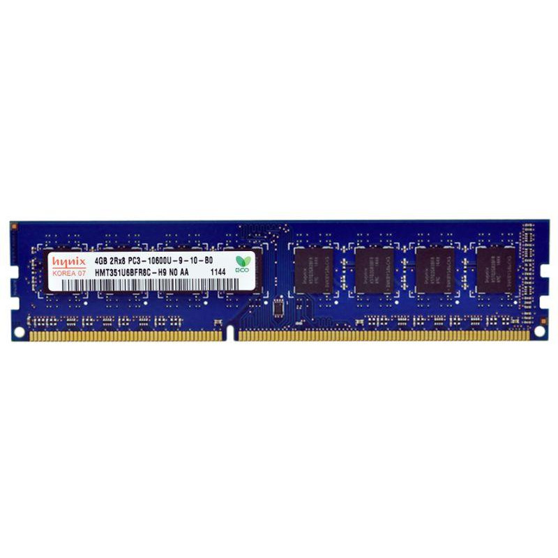 БУ Оперативная память 4 ГБ, DDR3, для ПК, SK hynix (1333 МГц, 1.5 В, CL9, HMT351U6BFR8C-H9)