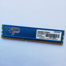 БУ Оперативная память Patriot (DIMM, DDR3, 4Gb, 1600 MHz, PSD38G1600KH)