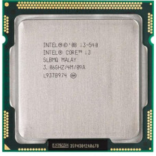 БУ Процесор s1156 Intel Core i3-540, 3,066-3 МГц, 2-4 core, Intel HD Graphics, 73W