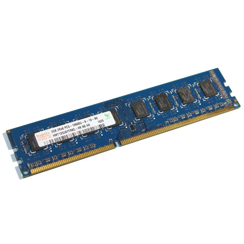 БУ Оперативная память 2 ГБ, DDR3, для ПК, Hynix (1333 МГц, 1.5 В, CL9, HMT125U6TFR8C-H9)