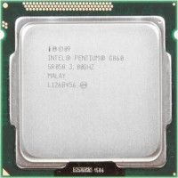 БУ Процесор s1155 Intel Pentium Dual-Core G860, 3-3 МГц, 2-2 core, Intel HD Graphics, 65W