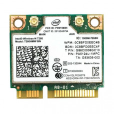 БУ WIFI Модуль Intel Dual Band Wireless-N 7260 (300 Мбит/с, 2,4/5 ГГц, Bluetooth)