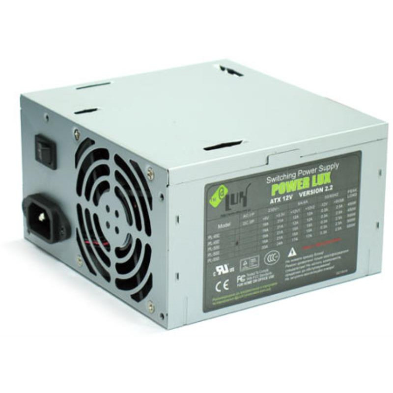 БУ Блок питания 350W PowerLux LE-350, 1x80 мм Блок питания 350W PowerLux LE-350, 1x80 мм