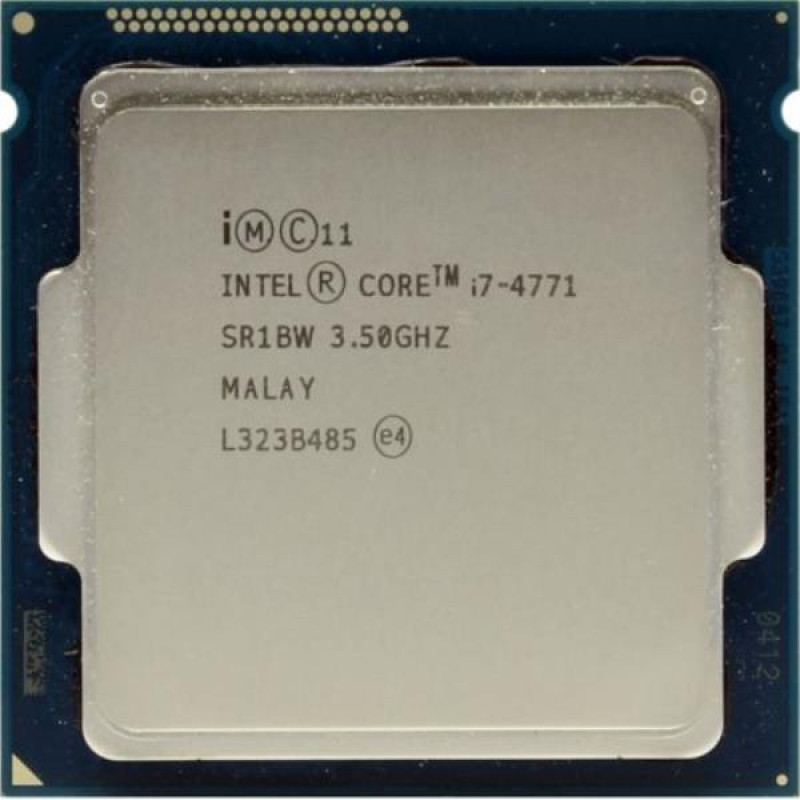 БУ Процессор Intel Core i7-4771 (S1150/4x3.5GHz/5GT/s/8MB/84 Вт/BX80646I74771)