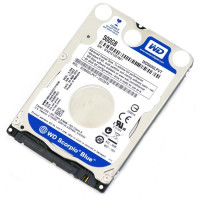 Used Hard drive 500 GB Western Digital (2.5", 5400 rpm, 8 MB, SATAII, WD5000LPVT)