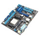 Used Motherboard sAM3, ASUS M4N68T-M LE V2 (4xDDR3, nForce 630a, PCI-Ex16x1, microATX)