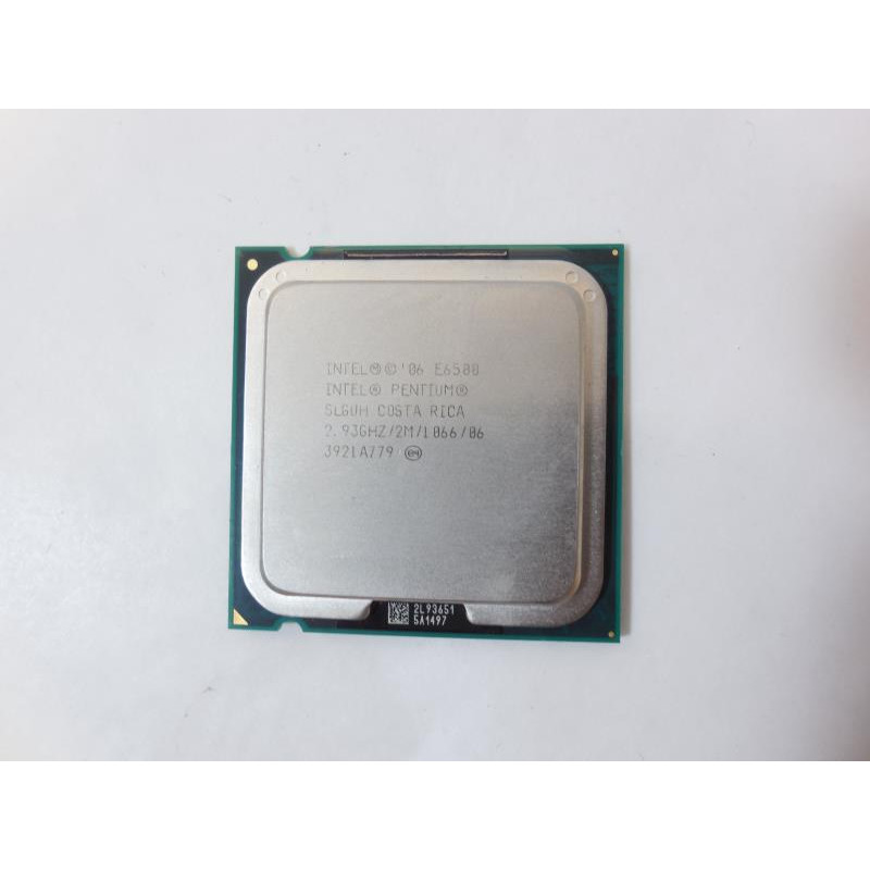 БУ Процесор Intel Pentium Dual Core E6500 (S775/2x2.93GHz/2MB/65 Вт/BX80571E6500)