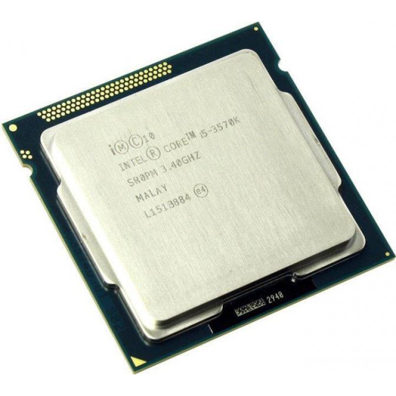 БУ Процесор s1155 Intel Core i5-3570K, 3,4-3,8 МГц, 4-4 core, Intel HD Graphics 4000, 77W