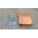Used radiator for processor s604, 90x80mm, copper