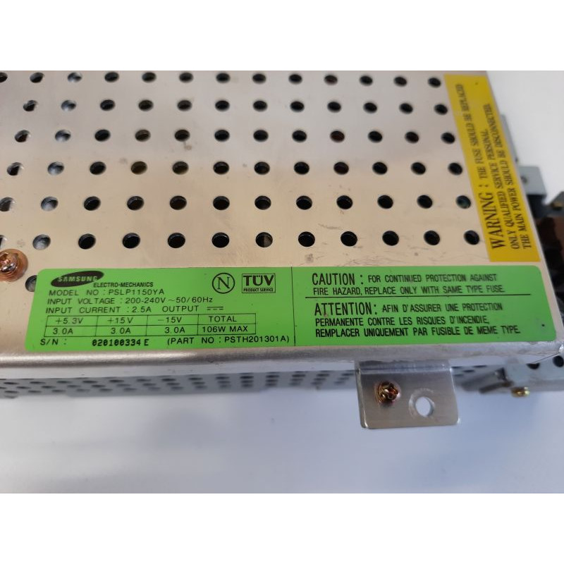Power supply unit for Panasonic KX-TD1232 PBX (Samsung PSLP1150YA)