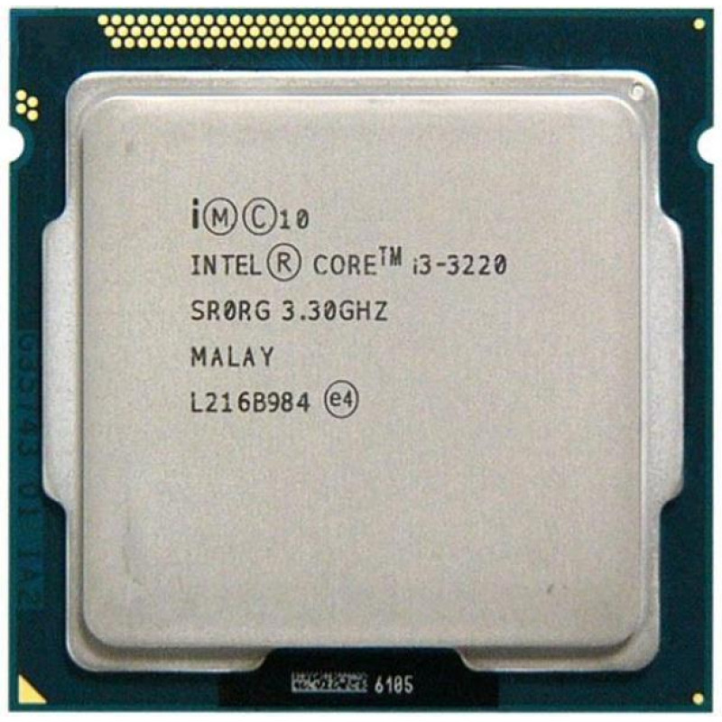 БУ Процесор s1155 Intel Core i3-3220, 3,3-3,3 МГц, 2-4 core, Intel HD Graphics 2500, 55W
