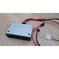 БУ Кардрідер STLab з док-станцією HDD 2.5" SATA для 3.5-дюймового відсіку ПК (U-407)