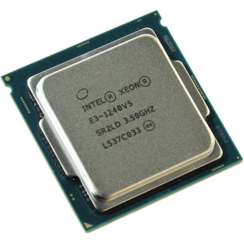 Used Processor Intel Xeon E3-1240 V5 (S1151/4x3.5GHz/8GT/s/8MB/80W/BX80662E31240V5)