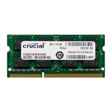 БУ Оперативна пам`ять Crucial (SO-DIMM, DDR3, 4Gb, 1066MHz, CT4G3S1067M.M16FKD)