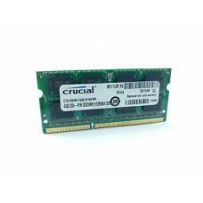 БУ Оперативная память Crucial (SO-DIMM, DDR3, 4Gb, 1600MHz, CT51264BF160B.M16FKD)