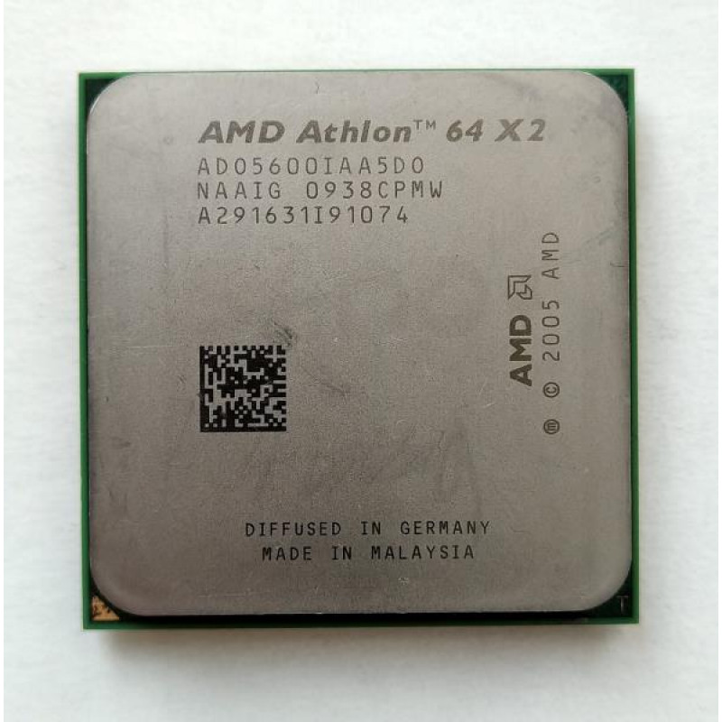 БУ Процесор AMD Athlon 64 X2 5600+ (sAM2/2x2.9GHz/65Вт/ADO5600IAA5DO)
