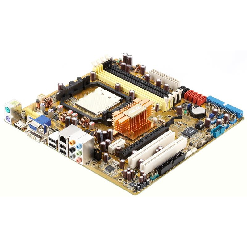 БУ Материнська плата Asus M3N78-EMH HDMI (sAM2+, nGeForce8200, 4xDDR2, 2xSATA, 1xPCI-Ex) немає заглу