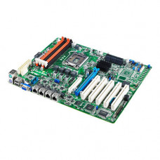 Used Server motherboard ASUS P8B-C/4L (s1155, 4xDDR3 (32Gb max), 6xSATAII, 4 lan, VGA, ATX