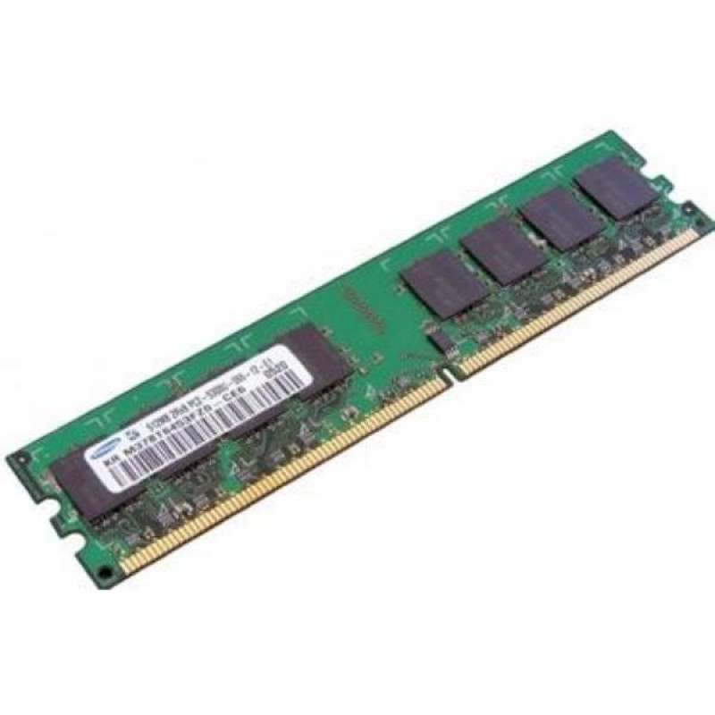 БУ Оперативная память 1 ГБ, DDR2, для ПК, Samsung (800 МГц, 1.8 В, CL5, M378T2863QZS-CF7)