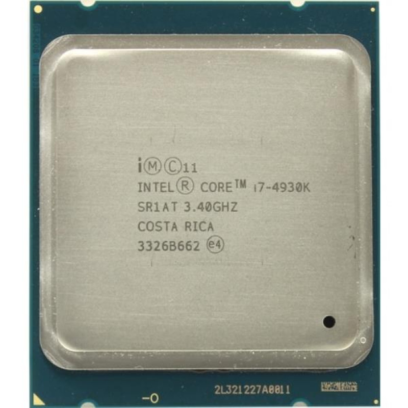 Used Processor s2011 Intel Core i7-4930K, 3.4-3.9 MHz, 6-12 core, No, 130W