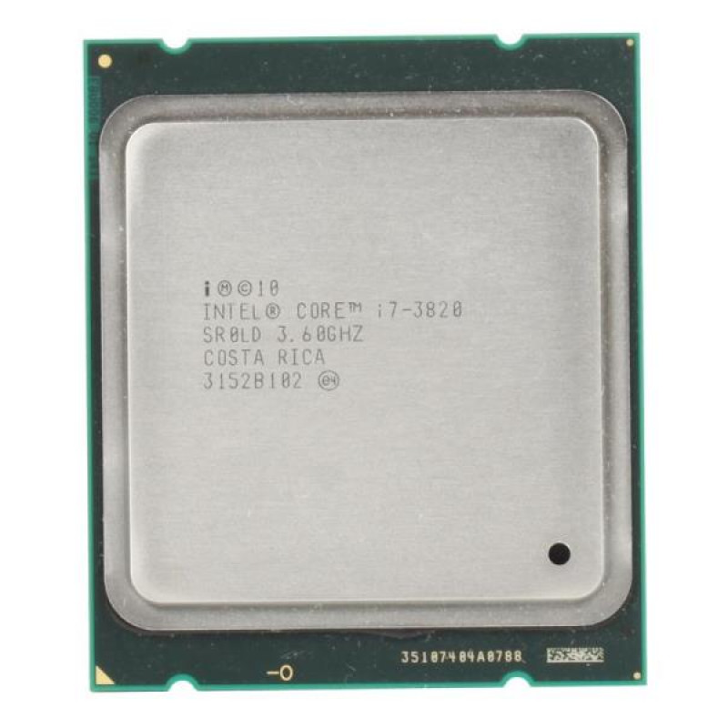 БУ Процесор s2011 Intel Core i7-3820, 3,6-3,8 МГц, 4-8 core, Ні, 130W