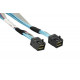 Cable Supermicro MiniSAS HD to MiniSAS HD (SFF-8643) 0.8m