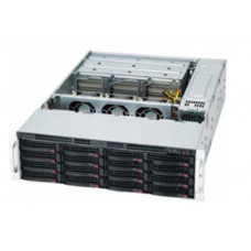 БУ Дискова полиця 3U Supermicro CSE-837 (28 x 3.5", 20 кошиків) no HDD (SAS2 6 Гбіт), 2x1620W