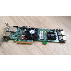 Used RAID controller Areca 1680IX-8, SAS, PCI-e x4, 512mb, 3GB/S, 2xSFF-8087, SFF-8088