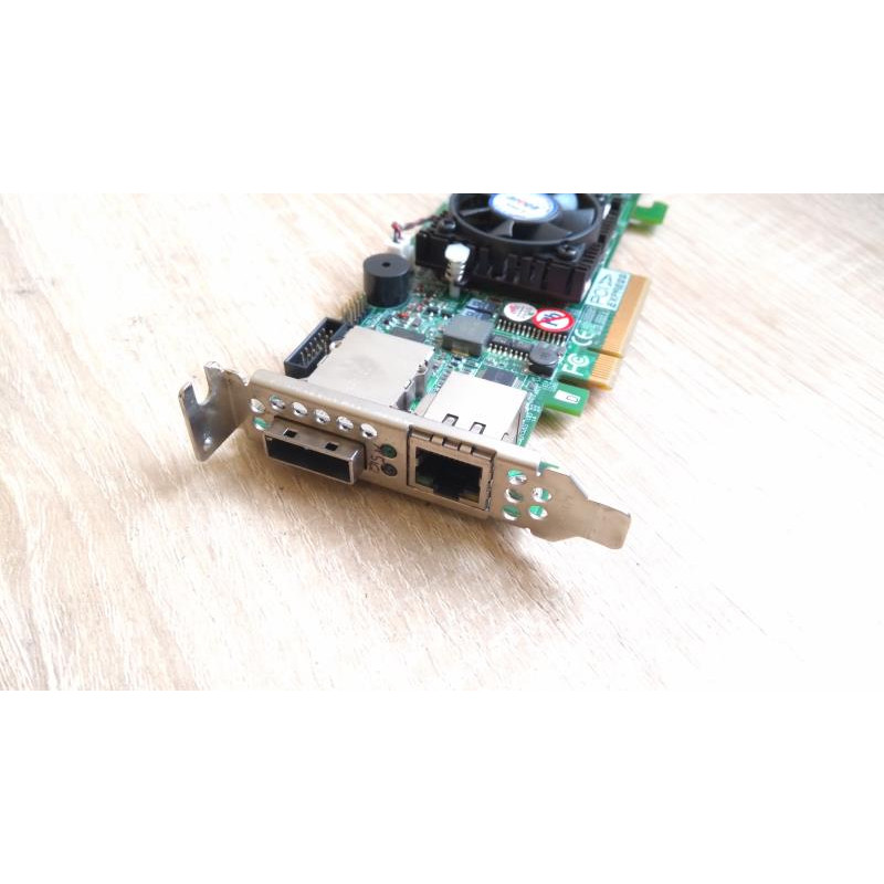 Used RAID controller Areca 1680IX-8, SAS, PCI-e x4, 512mb, 3GB/S, 2xSFF-8087, SFF-8088