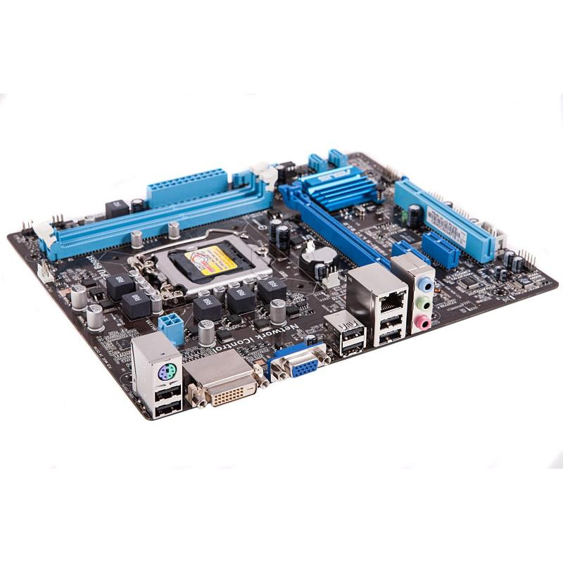 БУ Материнська плата Asus P8H61-M LX2 R2.0 (LGA1155, 2хDDR3, 4xSATA, PCI-Ex16, 1xPCI-Ex1, mATX)