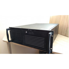 БУ Корпус для сервера 4U Chenbro RM4112X, 483x595x176мм, EATX, 5x3.5