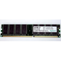 БУ Оперативна пам`ять Apacer (DIMM, DDR, 512 MB, 400MHz, 77.50739.15G)