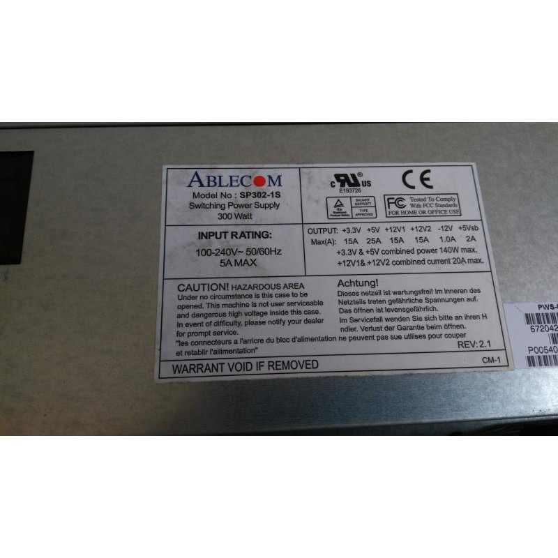 БУ Корпус для сервера 1U Supermicro 5013C-M8/MT, 437x503x43мм, ATX, 4x3.5" SAS, 300W