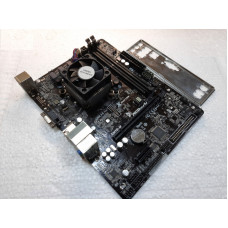 ASRock AM1B-M + Sempron X4 3850 Motherboard, 2 x DDR3, 2xSATA, 1xPCI-Ex16, microATX)