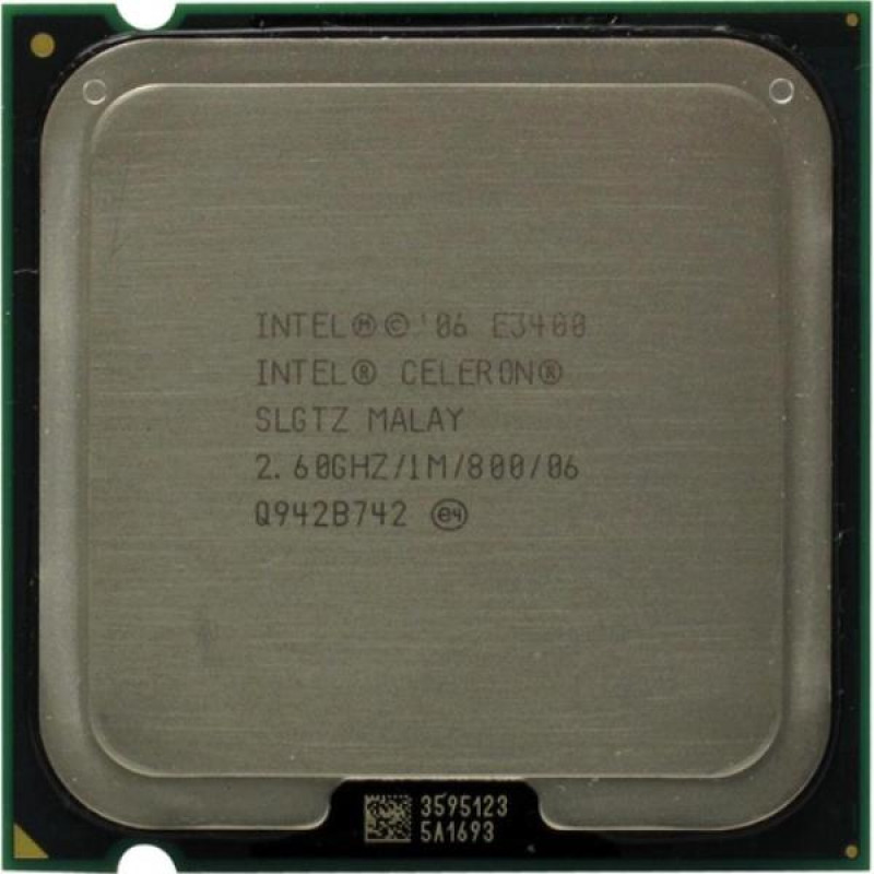 БУ Процесор Intel Pentium Dual Core E3400 (S775/2x2.6GHz/1MB/65 Вт/BX80571E3400)