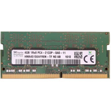 Used RAM 4 GB, DDR4, for laptops, SK hynix (2133 MHz, 1.2 V, CL15, HMA451S6AFR8N-TF)