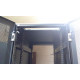 БУ Шафа підлогова 42U 600X1000 IBM NetBay S2 (9307-RC4) двері перфорація, на роликах