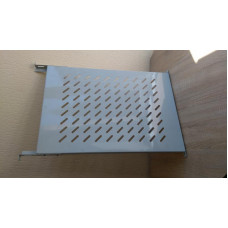 БУ Полка стационарная 1U 650x440мм, белая