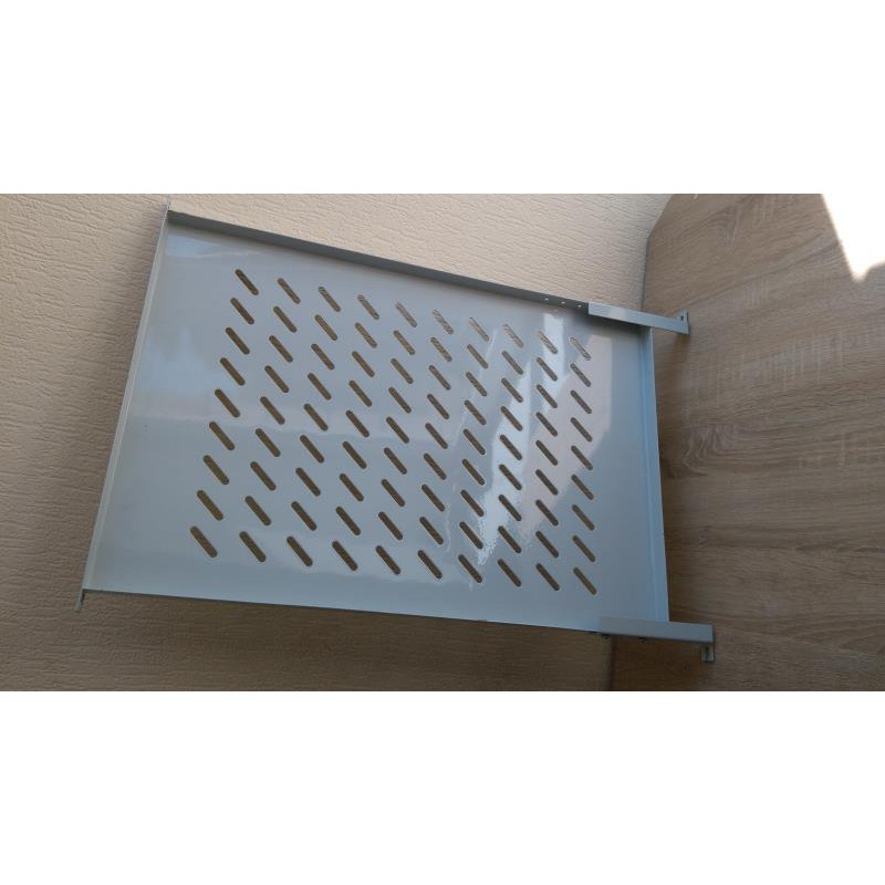 БУ Полка стационарная 1U 650x440мм, белая