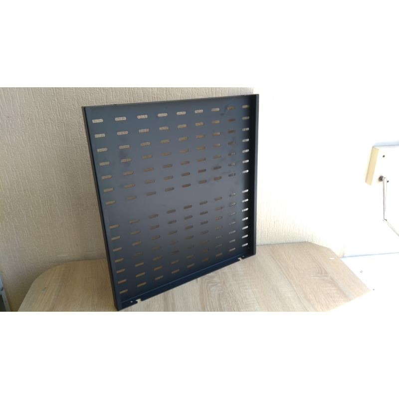 Used Stationary shelf 1U 480x450mm, black