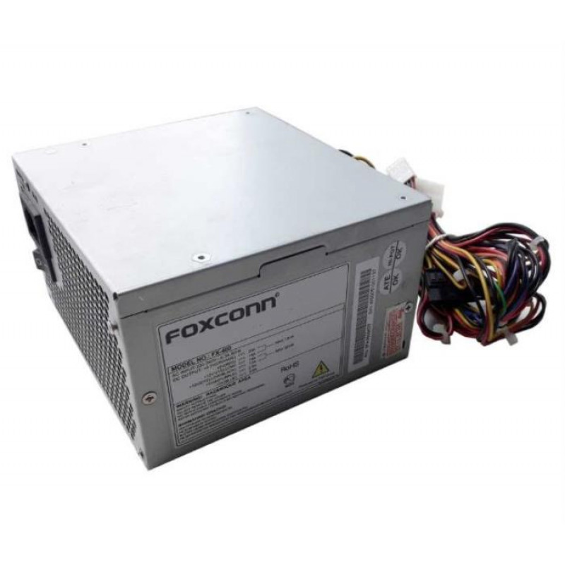 Power supply unit 400 W Foxconn, 24+4 pin, video card power supply - No, 120 mm, ATX, FX-400 C