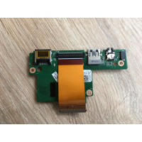 Used Original Audio, CReader, LAN, USB board Dell Vostro 3360 with cable (DA0V07PI6D1, 0V4Y1J)
