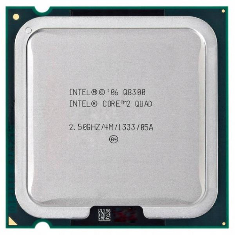 Used Processor s775 Intel Core 2 Quad Q8300, 2.5-2.5 MHz, 4-4 core, No, 95W