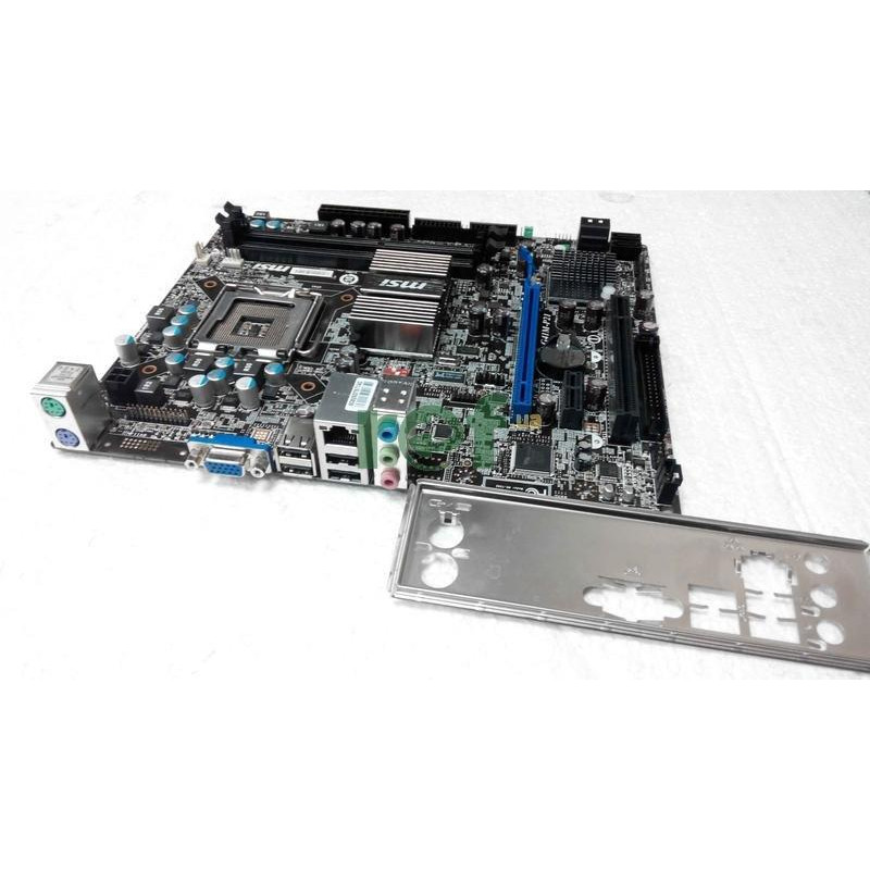 БУ Материнська плата MSI G41M-P21 (s775, 2xDDR3, 4xSATA, Intel G41, 1xPCI-Ex16, 1xPCI, mATX)